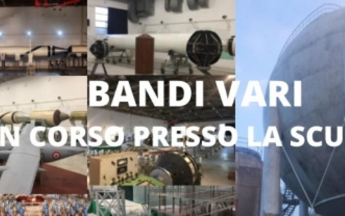 BANDI VARI IN CORSO PRESSO LA SCUOLA DI INGEGNERIA AEROSPAZIALE