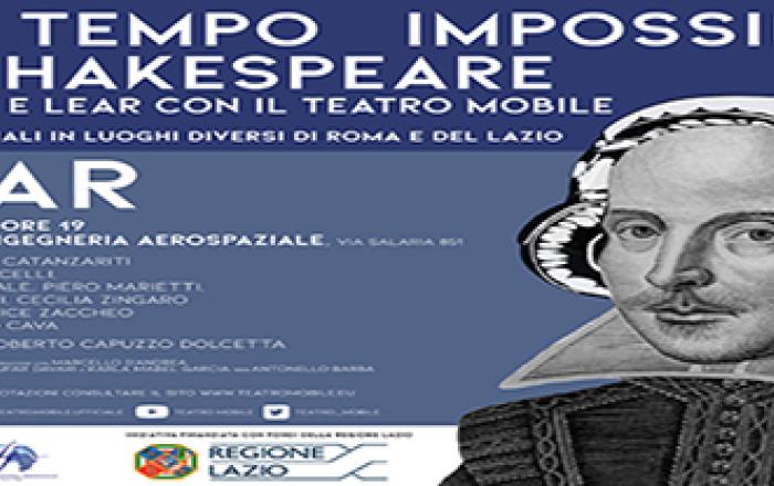 Il Tempo Impossibile di Shakespeare Amleto e Lear con il Teatro Mobile