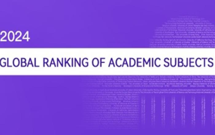 Global Ranking of Academic Subjects 2024 (GRAS)